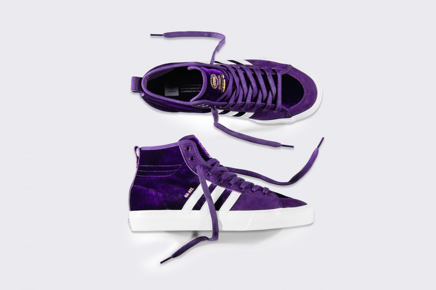 Na-Kel Smith's adidas Matchcourt High RX Gets a Purple Makeover
