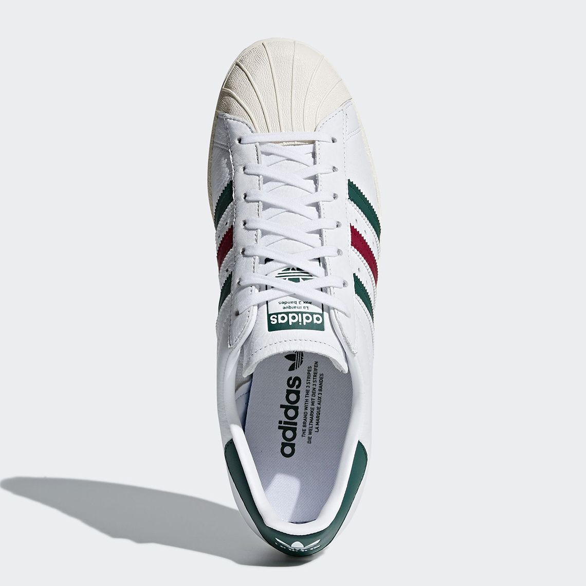 This adidas Superstar Features Italian Stripes — Adidas